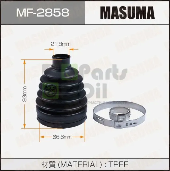 Пыльник ШРУСа Masuma MF-2858