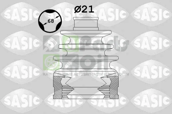 Пыльник ШРУСа NISSAN QASHQAI Sasic 1906062