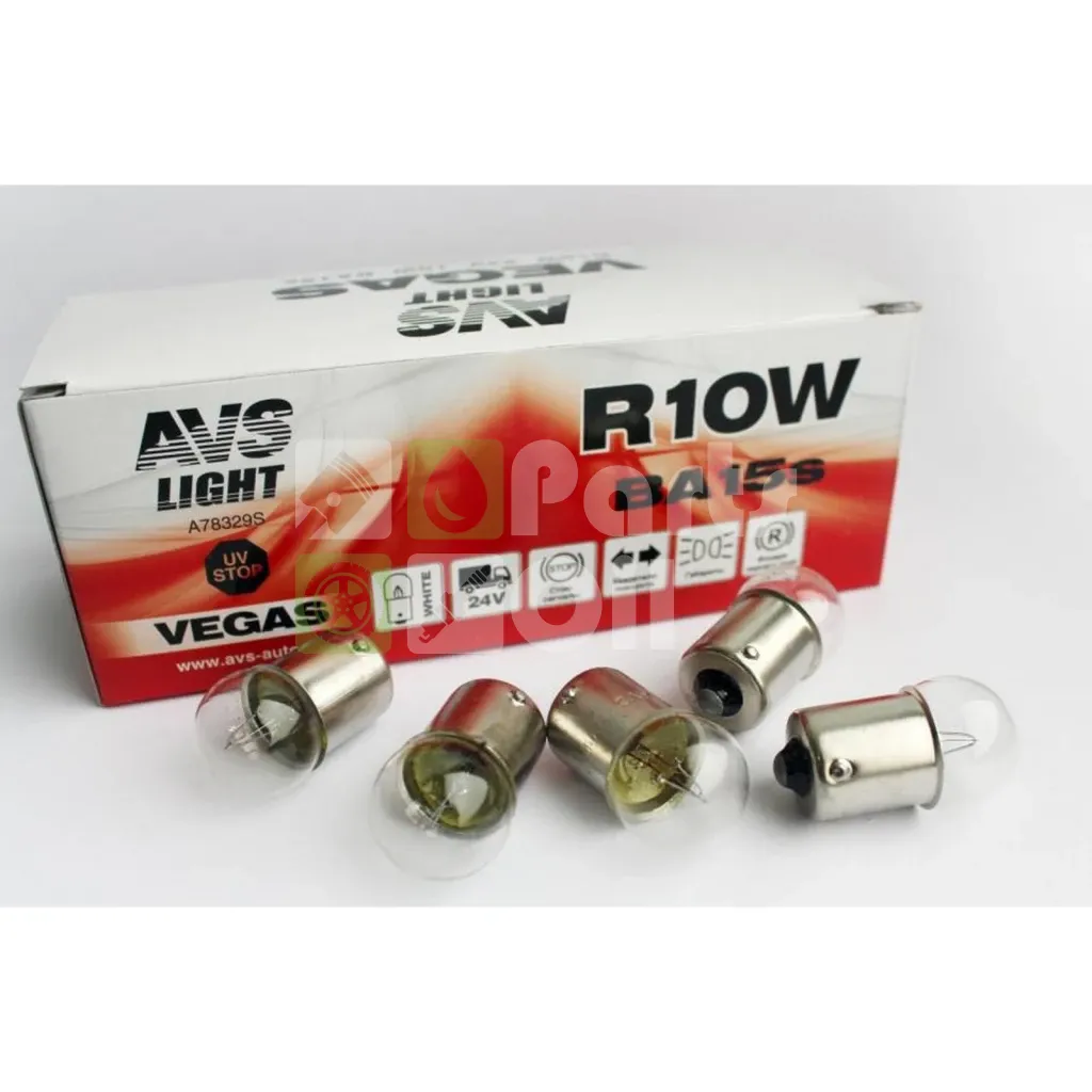 Лампа подсветки AVS Vegas A78329S R10W 24V, 10