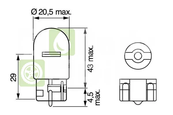 Лампа подсветки Bosch 1987302822