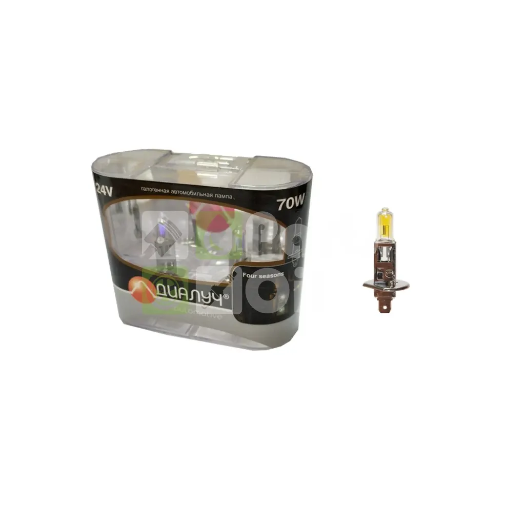 Лампа галогенная Диалуч Night Light H1 24V 70W, 2 шт