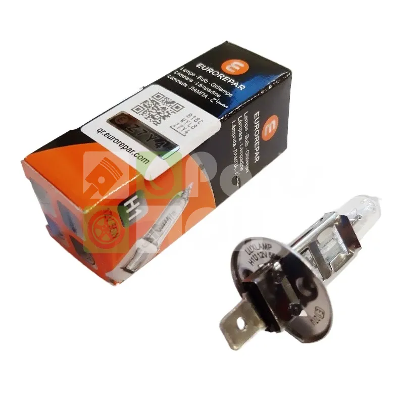 Лампа галогенная EuroRepar 1616430880 H1 12V 55W, 1
