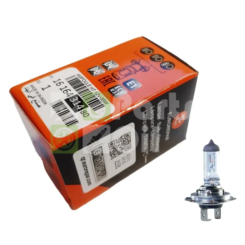 Лампа галогенная EuroRepar 1616431480 H7 12V 55W, 1