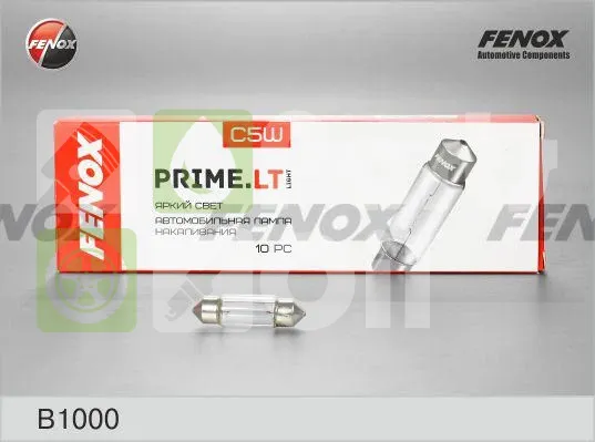 Лампа подсветки Fenox B1000 C5W 12V 5W SV8,5, 1