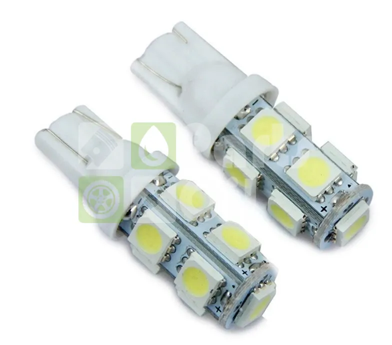 Лампа светодиодная Grande Light T10 12V 5W, GL-12-T10-9SMD-5050, 1 шт