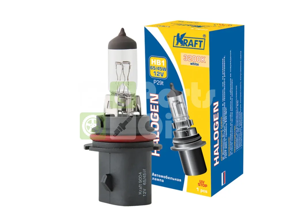 Лампа галогенная HB1 12V 6545W KRAFT