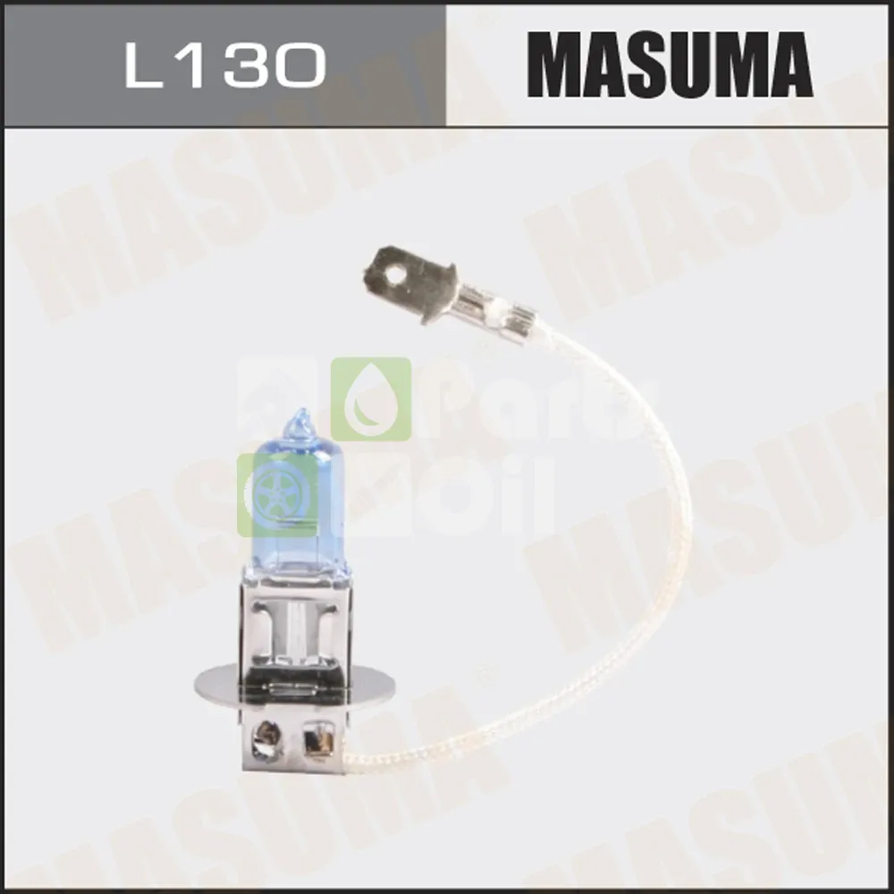 Лампа галогенная Masuma L130 H3 12V 55W, 1