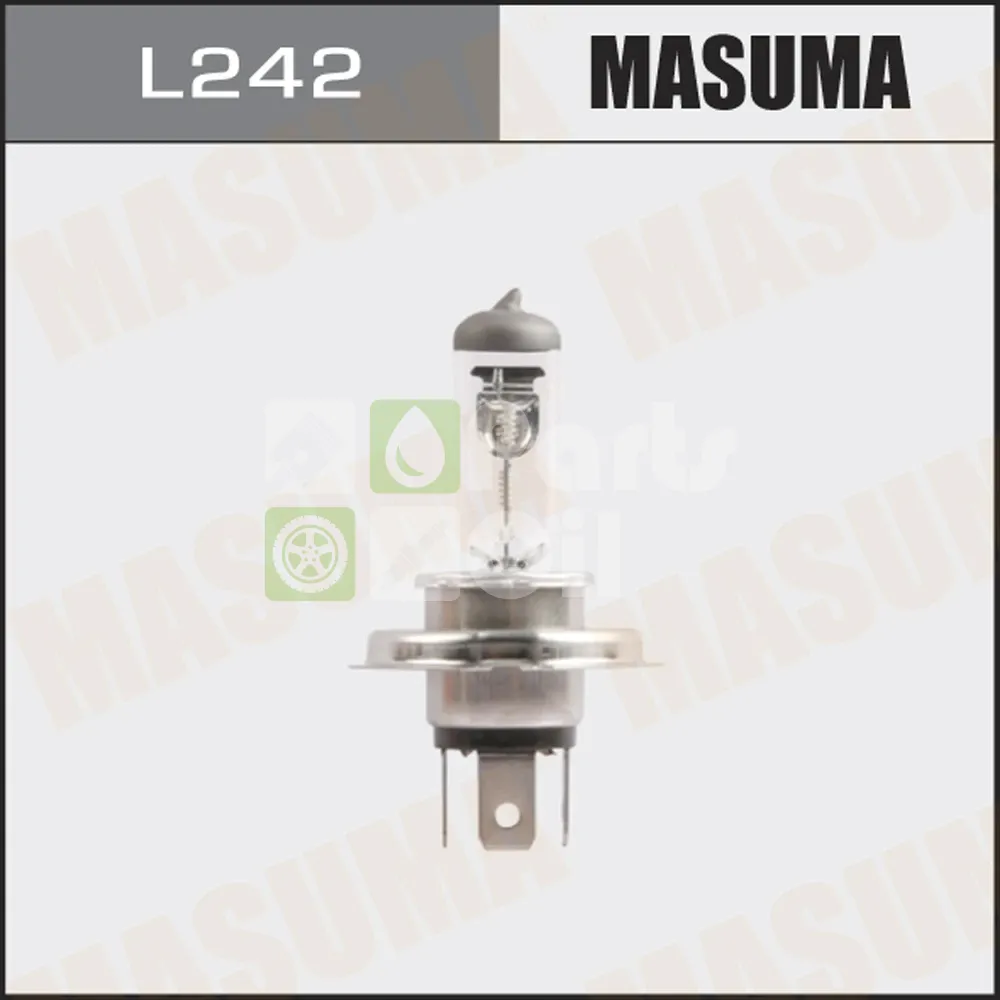 Лампа галогенная Masuma L242 H4 24V 7570W, 1