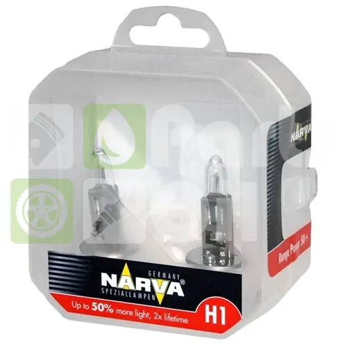 Лампа галогенная Narva 48334 DUO H1 12V 55W, 2 шт.