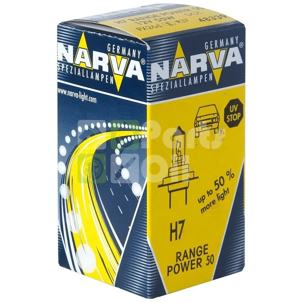Лампа галогенная Narva 48339 DUO H7 12V 55W, 2 шт.
