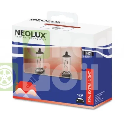 Лампа галогенная NEOLUX N499EL-2SCB H7 12V 55W, 2 шт.