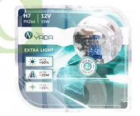 Лампа галогенная Nord YADA Extra Light +50% H4 12V 6055W, 2 шт.