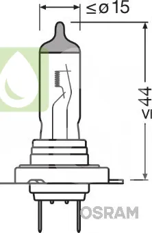 Лампа галогенная Osram 64210ALLHCB