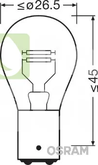 Лампа подсветки Osram 7528ULT-02B
