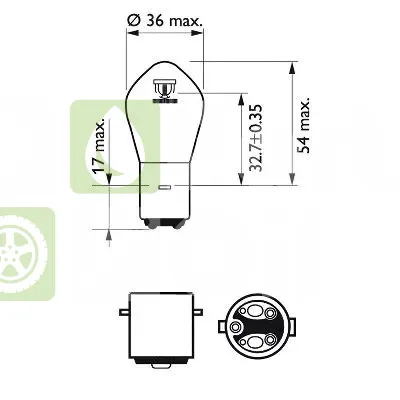 Лампа галогенная Philips 12728bw, 1