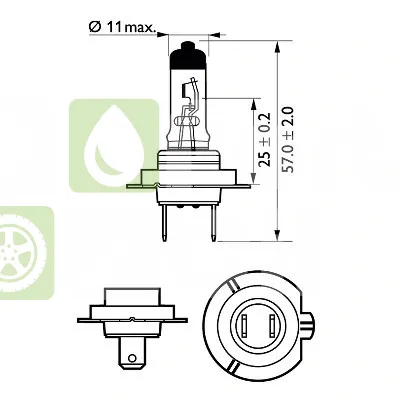 Лампа галогенная Philips 12972LLECOB1