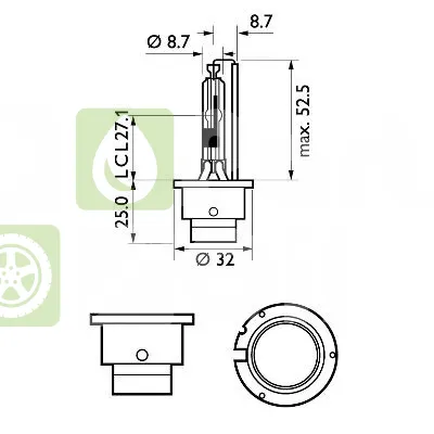 Лампа ксеноновая Philips 85126SYC1