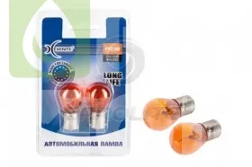 Лампа подсветки Xenite 1007125 PY21W 12V 5W LONG LIFE желтая, 2