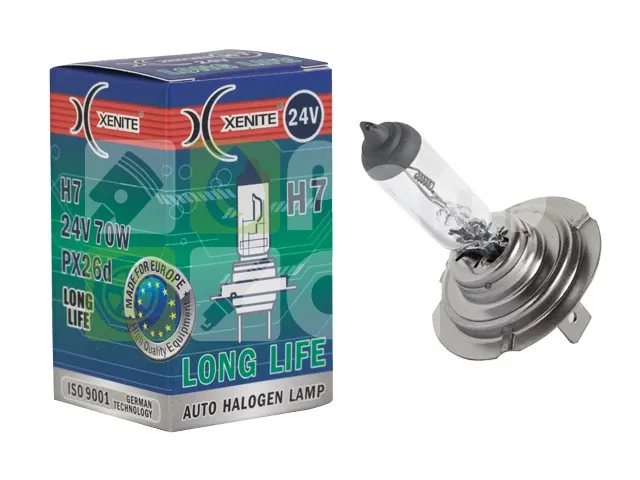 Лампа галогенная Xenite Long Life H7 24V 70W, 1