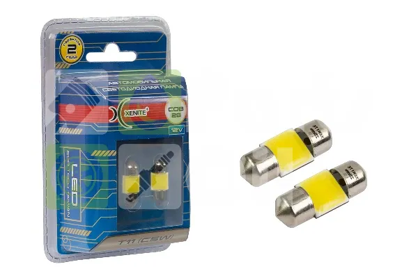 Лампа светодиодная Xenite C5W 12V, 1009582, 2 шт