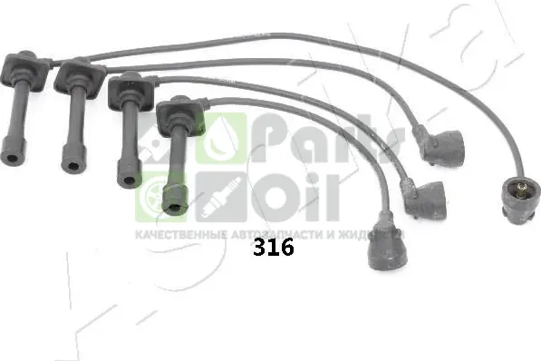 Высоковольтные провода провода зажигания комплект ASHIKA для Mazda 626 V GF 1997-2002. Артикул 132-03-316