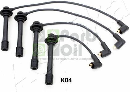 Высоковольтные провода провода зажигания комплект ASHIKA для Kia Rio I 2000-2005. Артикул 132-0K-K04