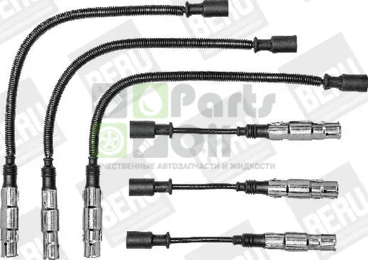 Высоковольтные провода провода зажигания комплект Beru для Smart Roadster W452 2003-2005. Артикул ZEF1479