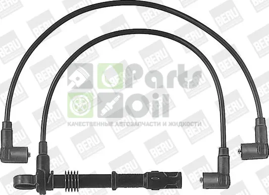 Высоковольтные провода провода зажигания комплект Beru для Volkswagen Passat B3 1988-1993. Артикул ZEF567