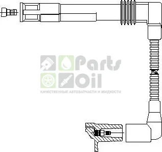 Высоковольтные провода провода зажигания Bremi для Audi A4 III B7 2002-2005. Артикул 19642