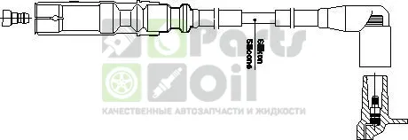 Высоковольтные провода провода зажигания Bremi для SEAT Ibiza III 2002-2009. Артикул 1A32F60