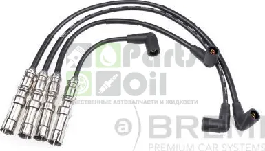 Высоковольтные провода провода зажигания комплект Bremi для Volkswagen Bora 2000-2005. Артикул 206P200