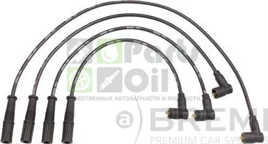 Высоковольтные провода провода зажигания комплект Bremi для Peugeot 405 1992-1996. Артикул 600143