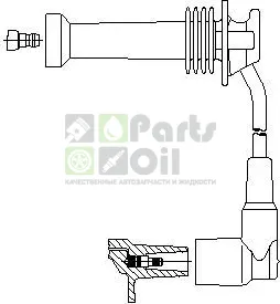 Высоковольтные провода провода зажигания Bremi для Ford Mondeo IV 2007-2015. Артикул 8A1715
