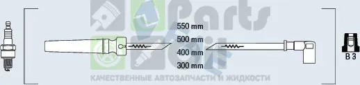 Высоковольтные провода провода зажигания комплект FAE для Chevrolet Lacetti 2005-2013. Артикул 83564