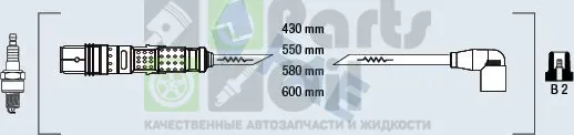 Высоковольтные провода провода зажигания комплект FAE для SEAT Altea I 2010-2015. Артикул 85871