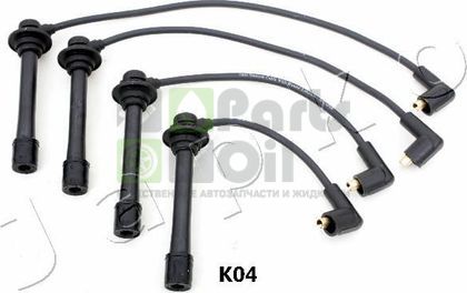 Высоковольтные провода провода зажигания комплект Japko для Kia Shuma II 2001-2004. Артикул 132K04