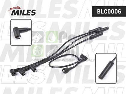 Высоковольтные провода провода зажигания комплект Miles для Daewoo Matiz I 1998-2015. Артикул BLC0006