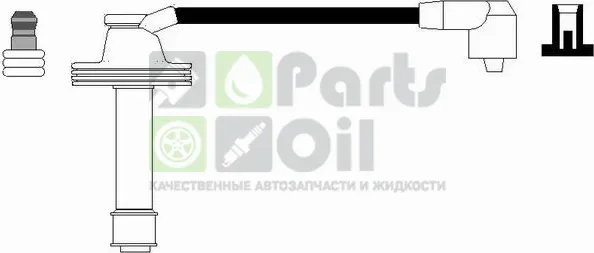 Высоковольтные провода провода зажигания NGK для Volvo 850 1991-1996. Артикул 44001