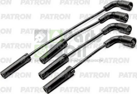 Высоковольтные провода провода зажигания комплект Patron для Chevrolet Matiz II 2005-2007. Артикул PSCI1037