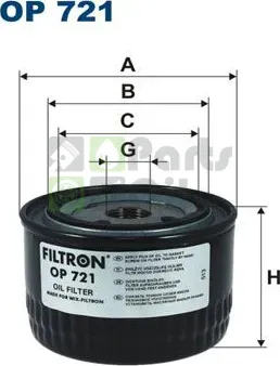 Фильтр АКПП Filtron для Renault Premium II 2005-2013. Артикул OP 721