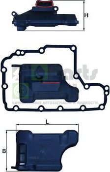 Фильтр АКПП Mahle-Knecht для Opel Astra H 2004-2014. Артикул HX 157D