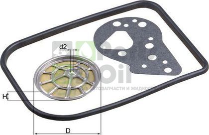 Фильтр АКПП Mahle-Knecht для Audi Coupe I B2 1980-1988. Артикул HX 82D