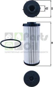 Фильтр АКПП Mahle для Volkswagen Tiguan I 2007-2018. Артикул HX 139D