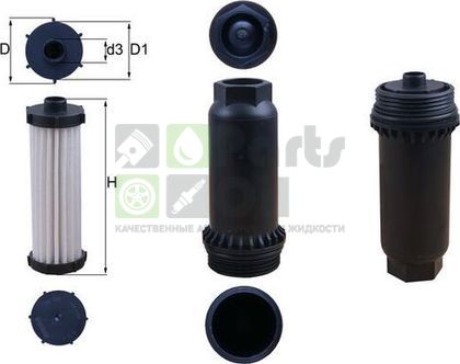 Фильтр АКПП Mahle для Ford Mondeo IV 2007-2015. Артикул HX 151KIT