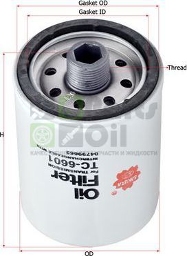 Фильтр АКПП Sakura для Jeep Commander XK, XH 2005-2010. Артикул TC-6601