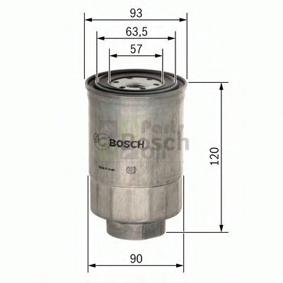 Фильтр топливный BOSCH F026402063