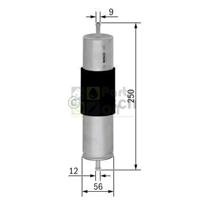 Фильтр топливный BOSCH F026402068