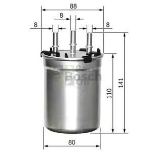 Фильтр топливный BOSCH F026402834