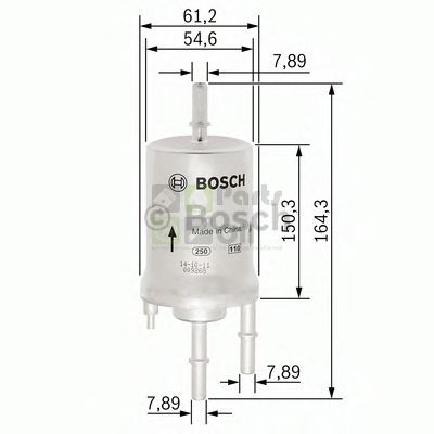 Фильтр топливный BOSCH F026403006