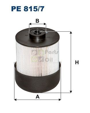 Фильтр топливный FILTRON PE8157